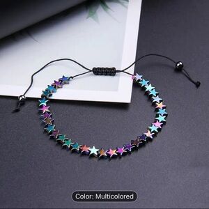 Multicolored Star Bracelet